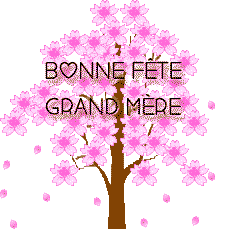 gif bonne fête grand mère arbre